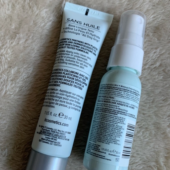 It Cosmetics Primer Your Skin But Better Oil Free & Setting Spray Bundle BNIB - Picture 2 of 7